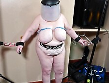 14-Mar-2020 Tit Punishment Udder Busting with Slo Mo