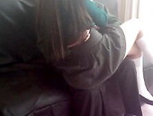 She's 18! and loves to fuck! I pulled down my classmate's school uniform skirt.