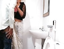 Quick Fucking My Secretary Into The Office Restroom