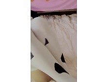 A femboy cow-gal is slowky Milked