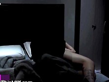 ThainaFields vs mini-BatMan - Superheroine Fights Crime in Gotham City