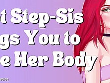 Slutty Step-Sis Caught Masturbating in Your Bed [Wet Pussy Sounds] [Blowjob] [Aggressive Fsub] Audio