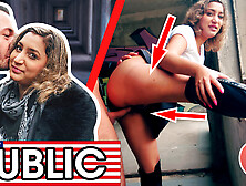 OUTDOOR FUCK in Berlin with Milf Danka Diamond! Dates66. com