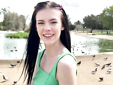 Skinny Teen Shows Us Her Pussy Grip With Bella Nova (18+)