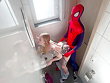 Spider Man - Ao Carnival Slut! Creampie Quickie With A Thrill