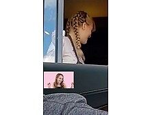 Goldilocks has front row seat for drive thru boner