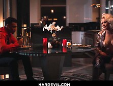 Cherry Kiss gets an anal creampie from Lawson Jones