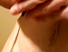 Skinny Straight Thug Trims His Pubes Before Masturbating