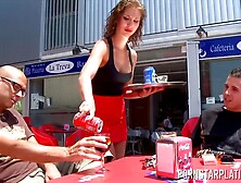 PORNSTAR PLATINUM Redhead Cristal Cherry Rides Big Dick Outdoor ft.  Kevin White: Porn