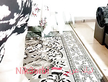 Since her man traveled and my mom's friend wears semi-naked clothes and I like large titties and thick bum