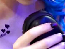AutumnyRain-LeyaFalcons Monster Dildo Ride & Squirt Compilation