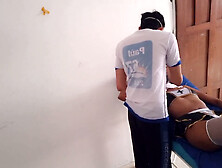 The sexy masseuse turns the pastor of a new church all hot and bothered