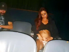 Cuckold Takes Wife to Porn Cinema for the First Time!
