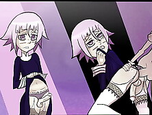 Soul Eater Crona x Maka W. I. P futanari animation