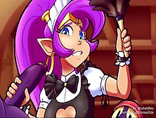 Shantae Rides Risky's Tinkerbats