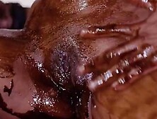 Desi Indian Couple Broke Their Virginity With Chocolate Sauce On The Roof Of Their House And Then Had Sex In The Shower