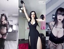 goth girls tiktok bbc pmv compilation