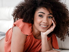 Her black ass looks nice on my hard cock