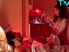 Sandrine Caron Breasts, Bush Scene in Le Bal Des Casse-Pieds