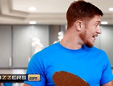 BRAZZERS - Ryan Reid’s Avid Booty Gets The Anal Pounding Of Her Fantasies From Oliver Flynn
