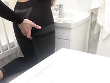 Gym Girl Was Fucking In Her Bathroom After Sport