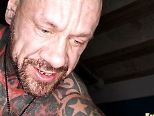 ENJOYX - Inked guy blows away pussy-loving brunette in total HD - Best xxx (Rob Diesel, Catherine Knight)