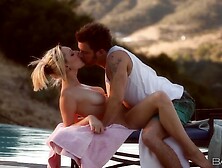 Laid-Back Couple Enjoys Intense, Hardcore Fucking In An Outdoor Setting.