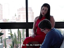 Youthful Lalin girl mother I'd like to fuck with a large butt bangs her spouse as an anniversary surprise