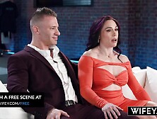 WIFEY Fit Hotwife Vanessa Arizona Gets Ultimate BBC Experience During the time that Hubby Watches