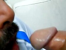 Amateur Bear Daddy Sucking Cock