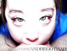 Green Eyes ORIENTAL NURSE deepthroat crying SELF PERSPECTIVE oral sex for her patient! ( sukisukigirl )