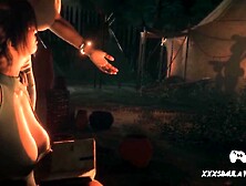 Lara Gets Banged Unfathomable in Temple Ruins