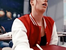 Gal Ritchie's Erotic Daydreams Hot Lesbian Sex With Her Professor Justine Jakobs