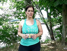 GERMAN SCOUT - BIG ASS BBW MATURE MOM TALK TO FUCK AT STREET CASTING