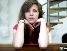 First-time nerves - Brooke Lynn - NaughtyMag