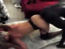 Spouse videos his  spouse acquiring rectal sexual intercourse using a black tool