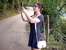 Strange girl asks me to fuck her without a condom outdoors - Danner Mendez & Iris Rodriguez