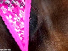 Cleaning Her CREAMY TWAT Trickling with VAGINA GROOL