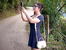 Strange girl asks me to fuck her without a condom outdoors - Danner Mendez & Iris Rodriguez