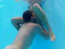 Hot Real Slippery Nuru Massage Sex With Crazy Pool Fun