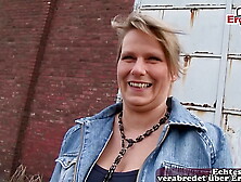 German housewife next door does sex casting for money