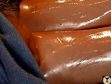 Eva Sucks A Long Penis Before Letting It Ram Her Butt