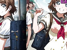 Eextoon's Sunshine Hentai: You Watanabe gets rough and dirty with uncensored cartoon sex