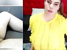 Cumming For Big Boobs Camgirl