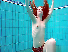 Pierced Teen Swimming