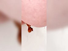 Closeup Pooping Amateur Video