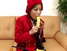 Babe Enjoys A Deep Fuck After Masturbation With Dildo