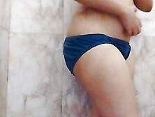 Hot Village girl take shower in home town