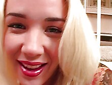 Astonishing Blonde Olivia Saint is Banign With Two Dudes