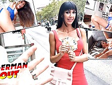 Cute Sofia and German's public pickups action